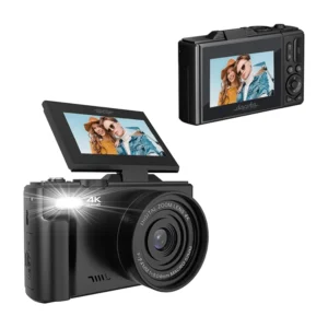 Dacota Platinum 4K vlog kamera med flip skærm