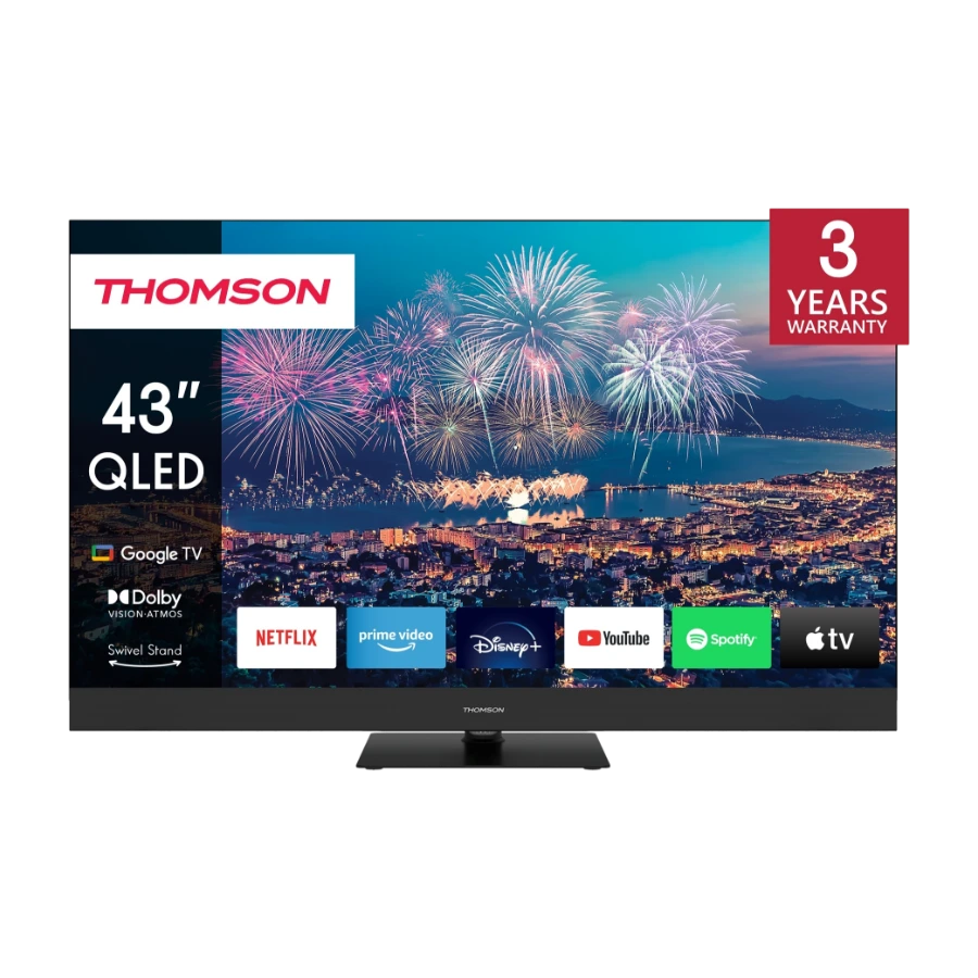 Thomson 43" 4K QLED Plus Google TV 43QG6C14